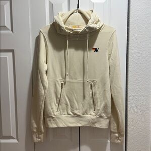 Aviator Nation Ninja Hoodie - Cream Color - Size M